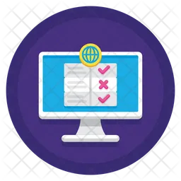 Online Tests  Icon