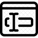 Online Text Edited  Icon