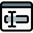Online Text Edited  Icon