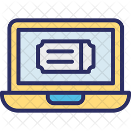 Online ticket Icon