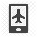 Smartphone Flugmodus Flug Symbol