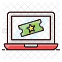 Online Ticket Online Booking Ticket Booking Icon