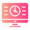 Online Time  Icon