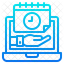 Online Time Care  Icon