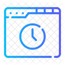 Online Time  Icon