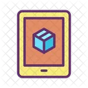 Online Track Package  Icon