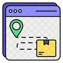 Online Tracking Delivery Parcel Tracking Icon