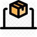Online Tracking Online Delivery Package Icon
