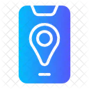 Online Tracking Location Pin Icon