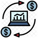 Online Trade Exchange Trade Icon