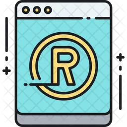 Online Trademark  Icon