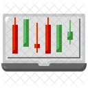 Online Trading Online Candlesticks Candles Icon