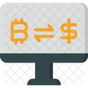 Online Trading Currency Exchange Stock Exchange Icon