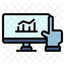 Online Trading Computer Trading Trading Icon