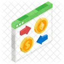 Online Earning Ebusiness Online Trading Icon