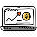 Online Trading Online Investment Online Business Icon