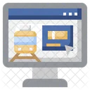 Online Train Booking  Icon