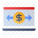Online Transaction Payment Transaction Online Icon