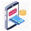 Mobile Transaction Online Transaction Online Payment Icon