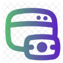 Online Transaction Online Wallet Digital Transaction Icon