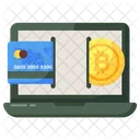 Online Transaktion Digitale Transaktion E Banking Symbol