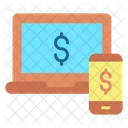 Monline Payment Online Transfer Dollar Transfer Icon