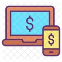 Monline Payment Online Transfer Dollar Transfer Icon