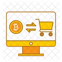 Online Transfer Crypto Transfer Money Transfer Icon