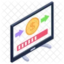 Online Transfer Online Transaction Dollar Transfer アイコン