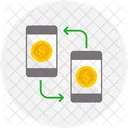 Online Transfer  Icon