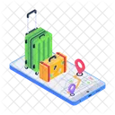 Booking Isometric Booking Icons Online Reservations Icon