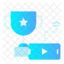 Online Trophy Online Achievement Online Reward Icon