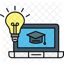 Online Tuition Lifelong Learning Icon E Learning Icon