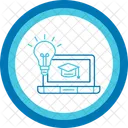 Online Tuition Lifelong Learning Icon E Learning Icon