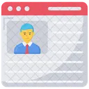 Online Tutor Application Student African Child Icon