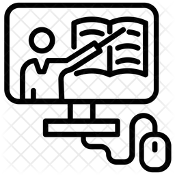온라인 튜터링  아이콘