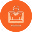 Online Tutoring Lifelong Learning Icon E Learning Icon