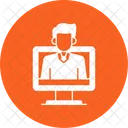 Online Tutoring Lifelong Learning Icon E Learning Icon