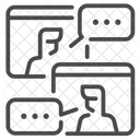 Online tutoring  Symbol