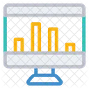 Diagramm Monitor Graph Symbol