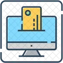 Online Uberweisung Bankomatkarte Online Symbol