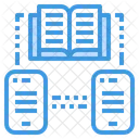 Smartphone Buch Lektion Symbol