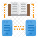 Smartphone Buch Lektion Symbol