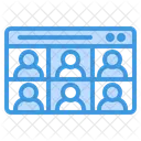 Online-Unterricht  Symbol
