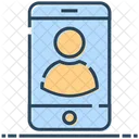 Online User Smartphone Phone Icon
