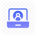User Laptop Networking Icon