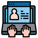 Online User Profile Computer Website Icon