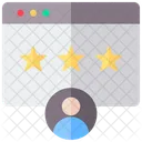 Web Rating Rating Rate Icon
