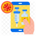 Online Vaccination Appointment Icon