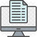 Online Verify Document  Icon